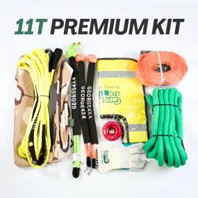 11T Snatch & Winch Premium Recovery Kit 10pcs