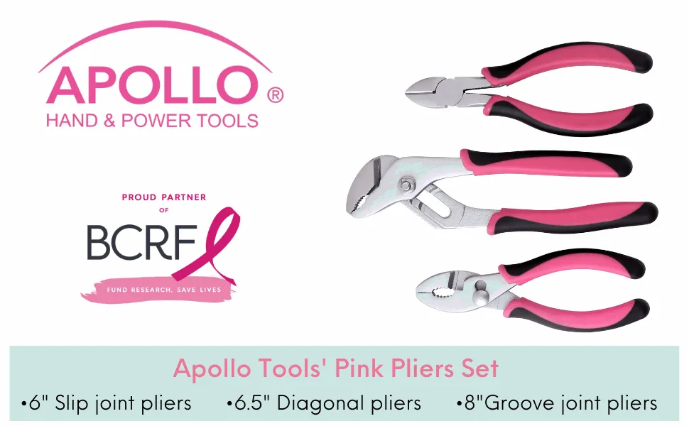 3 Pliers - Pink - DT5008P