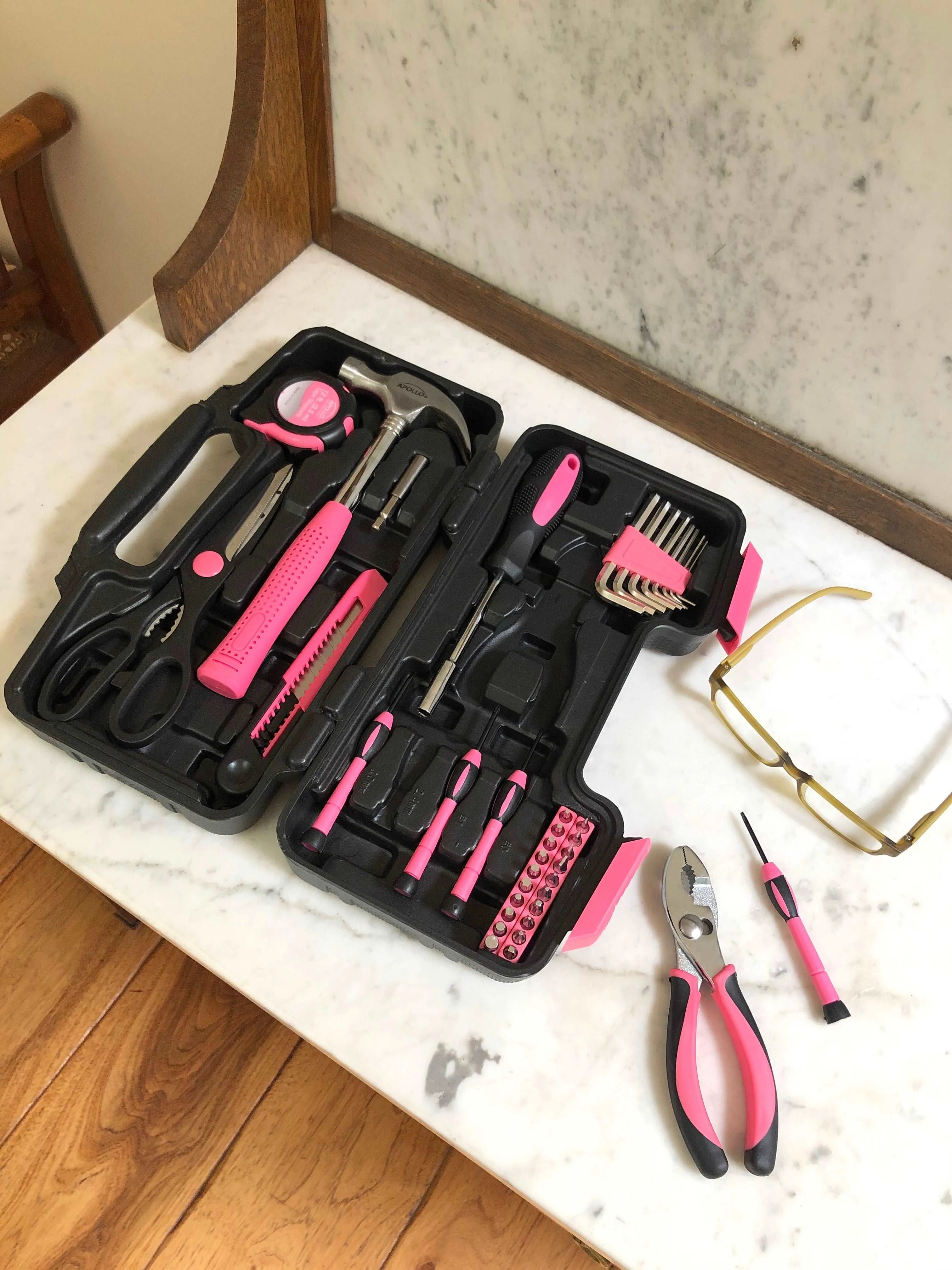39 Piece General Tool Set Pink - DT9706P