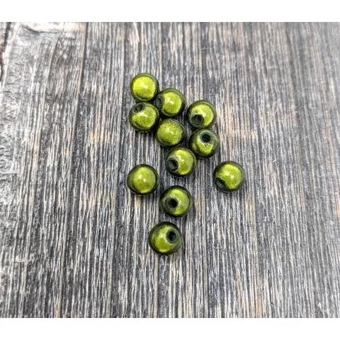 3D Beads Olive
