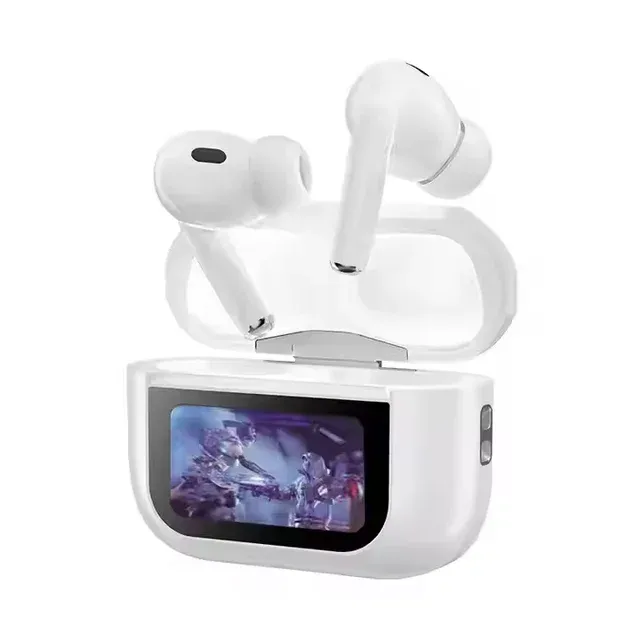 Air Earbuds smart wireless ANC/ENC with Touch Display Smart Features