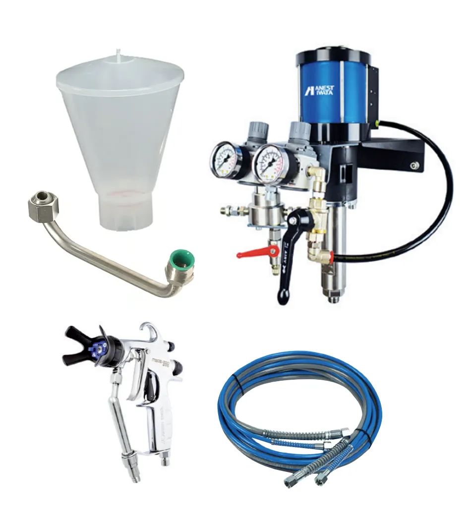 Anest Iwata 30:1 iCON Series Air-Assisted Airless Systems