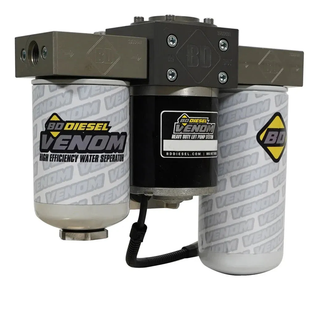 BD Diesel Venom Fuel Lift Pump Ford F250 / F350 Super Duty 6.4L (08-10) w/ Filter & Separator - 1050319