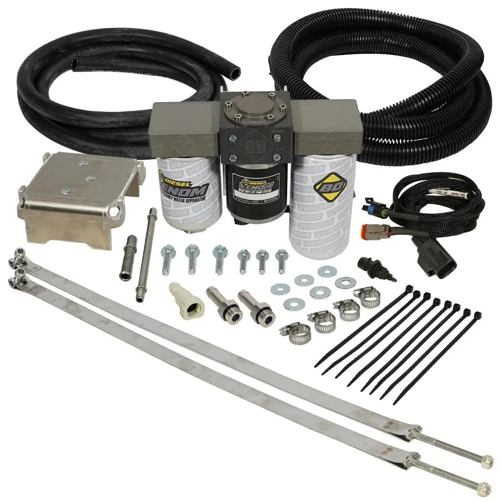 BD Diesel Venom Fuel Lift Pump Ford F250 / F350 Super Duty 6.4L (08-10) w/ Filter & Separator - 1050319