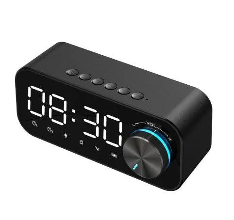 Bluetooth Mini Clock Speaker with Powerful Subwoofer - Your Ultimate Music Experience