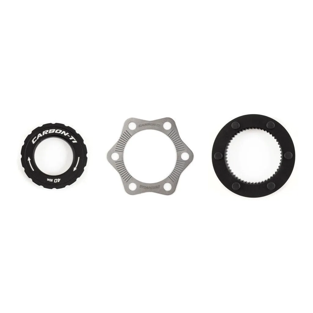Carbon-Ti X-Rotor Center Lock Adapter Kit