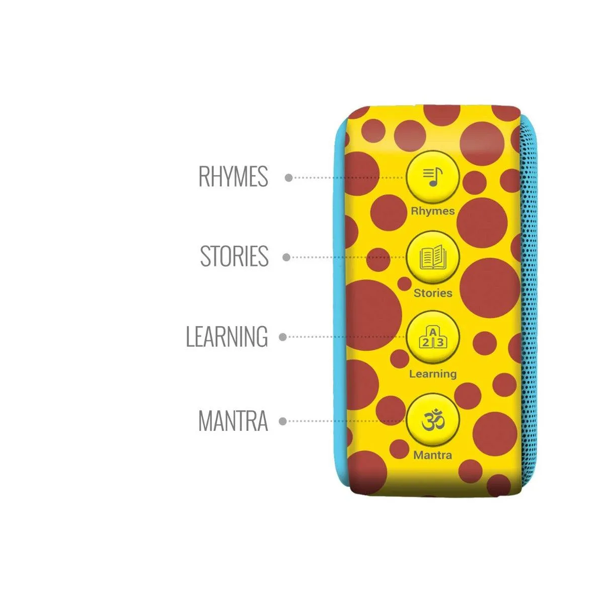 Carvaan Saregama Mini Kids, Chota Bheem Version - Pre-Loaded with Stories, Rhymes, Learnings, Mantras
