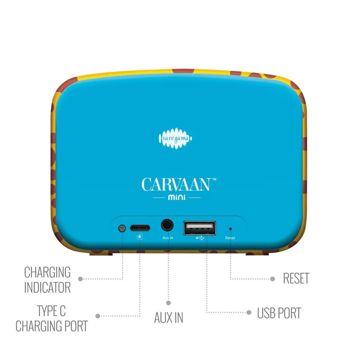 Carvaan Saregama Mini Kids, Chota Bheem Version - Pre-Loaded with Stories, Rhymes, Learnings, Mantras