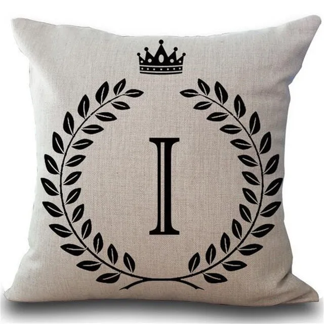 Crown Letter Pillow Cases