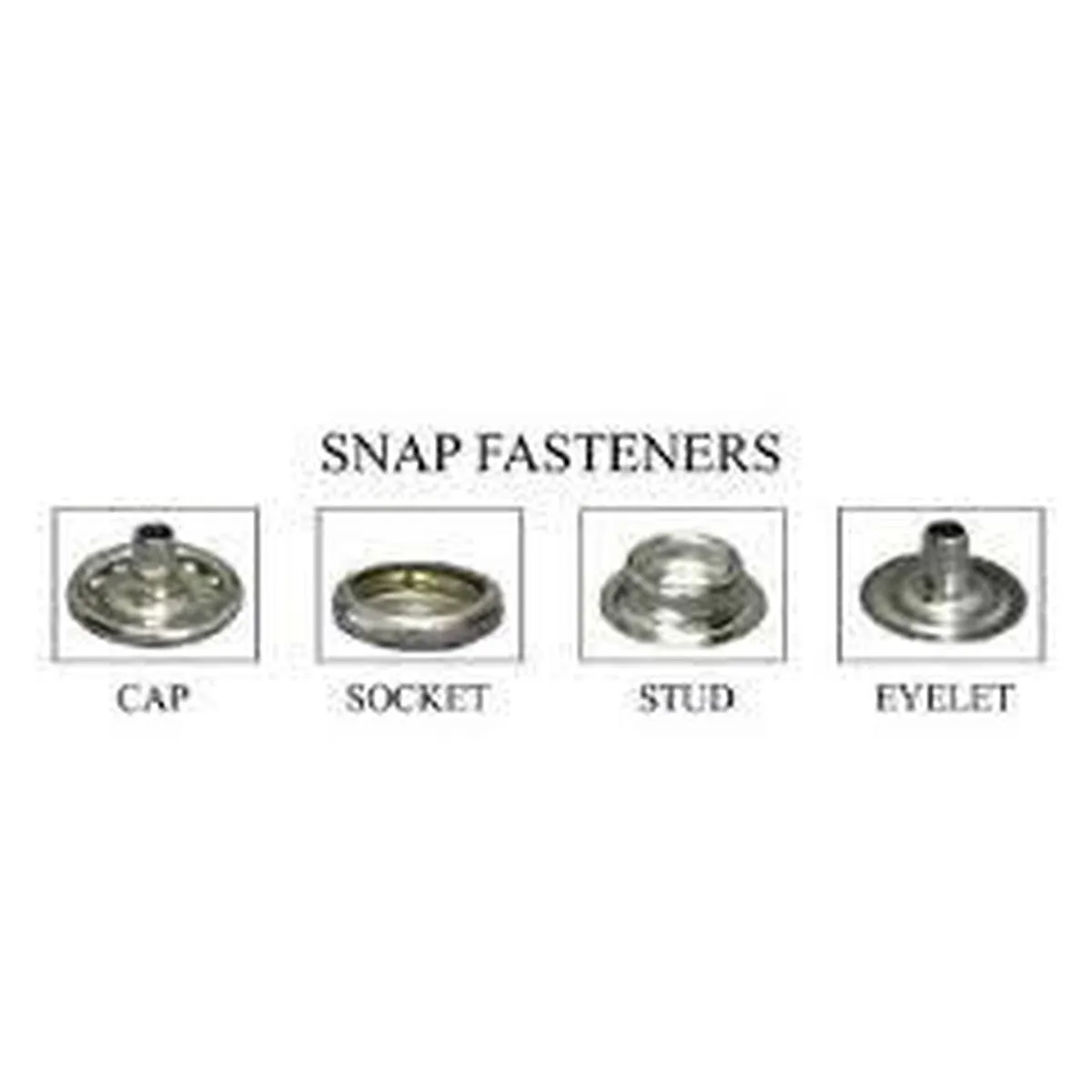 C.S. Osborne Size 20 Stainless Steel Snap kit Box of 100-1000