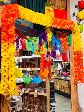 Day of the Dead Marigold Streamers