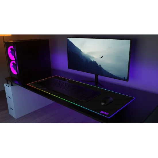 Devo RGB Large Mousepad - Glowcharge