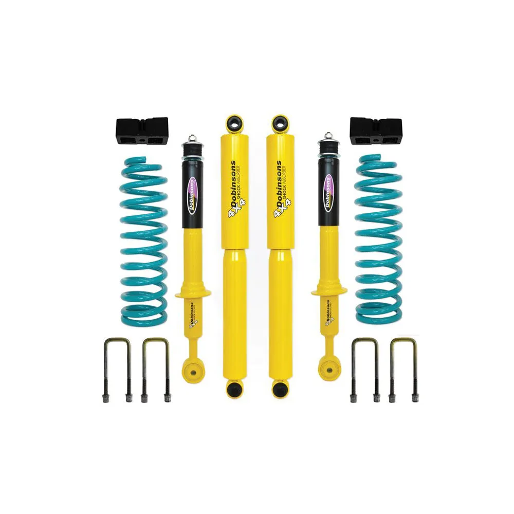 Dobinsons - 2.0" to 3.0" 4x4 Double Cab Suspension Kit with Quick Ride Rear - Toyota Tundra (2007-2021)