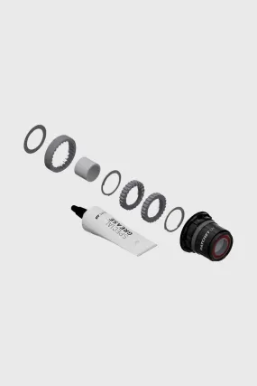 DT Swiss Ratchet LN conversion kit for 3-Pawl hubs, MTB, 18-tooth, SRAM XD Aluminium
