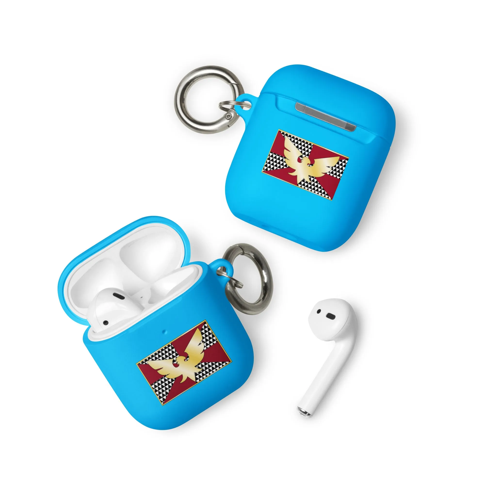 Feather (Drag) Pride Flag Rubber Case for Apple AirPods