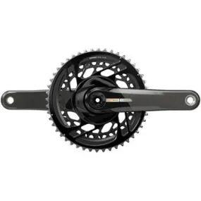 Force Bicycle Crankset - 170mm, 2x 12-Speed, 50/37t, Direct Mount, DUB Spindle Interface, Iridescent Gray, D2