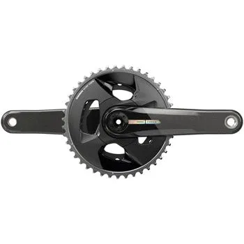 Force Wide Bicycle Crankset - 167.5mm, 2x 12-Speed, 43/30t, 94 BCD, DUB Spindle Interface, Iridescent Gray, D2