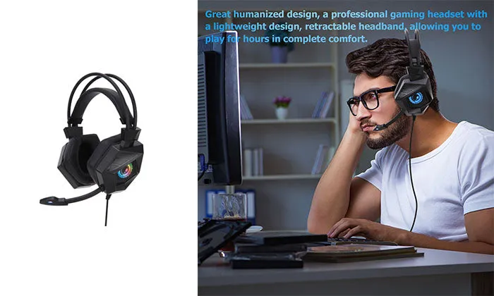 G15MV Wired Headset - RGB Light