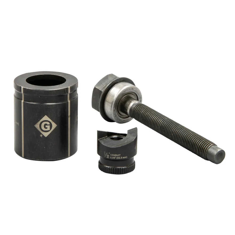 Greenlee K2BB-1/2 1/2" Conduit Size Slug-Buster Manual Knockout Set