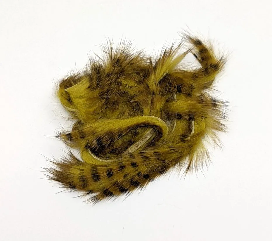 Hareline Dubbin Micro Pulsator Rabbit Strips