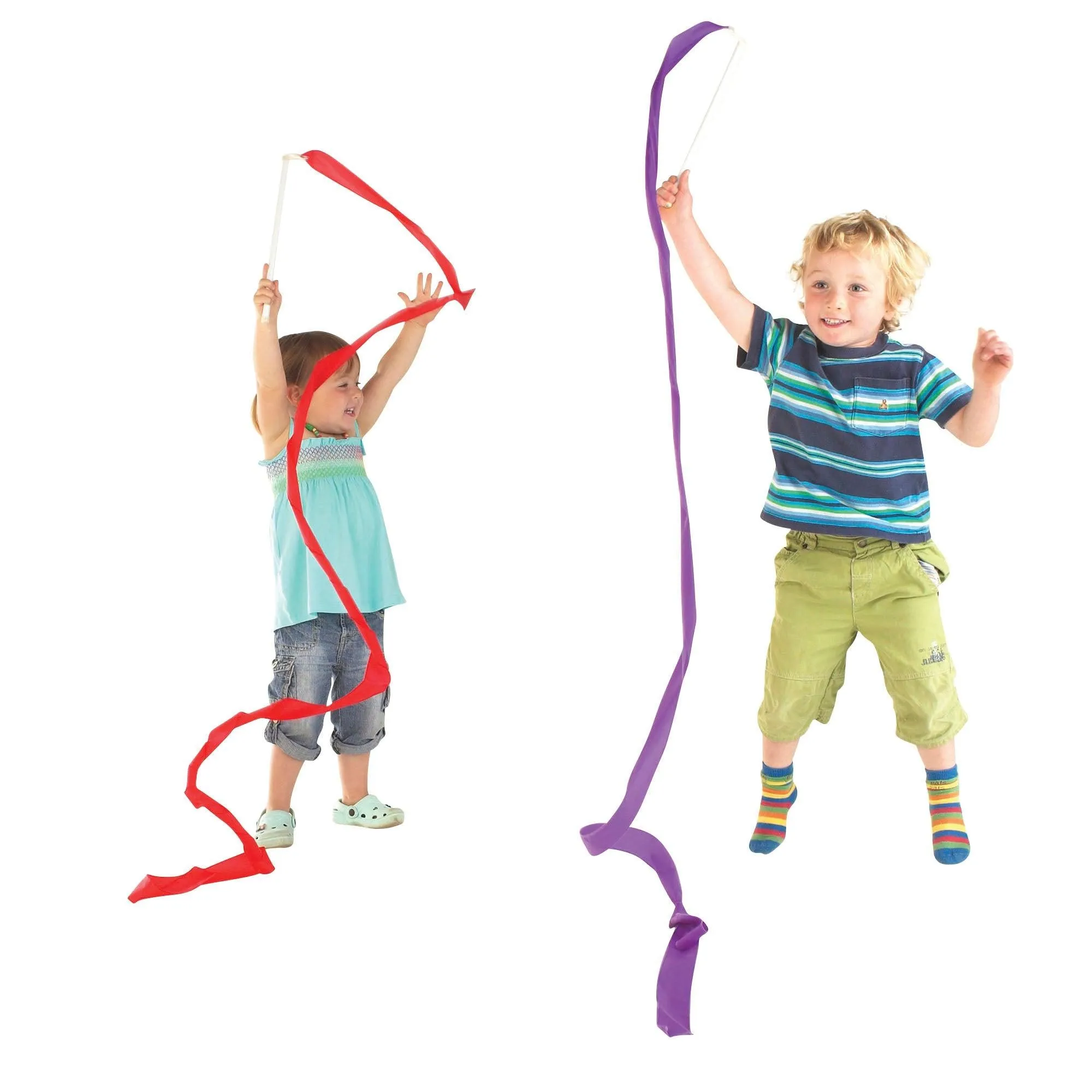 Holding Streamers