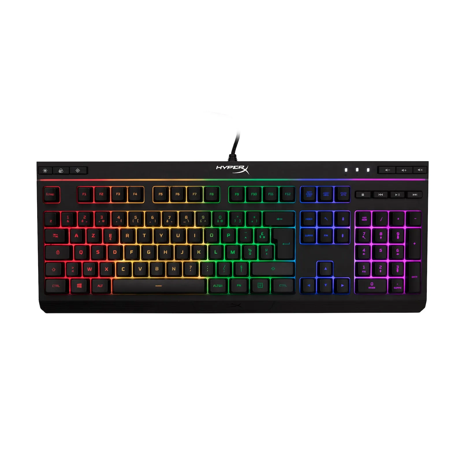 HyperX Alloy Core RGB – Clavier Gaming