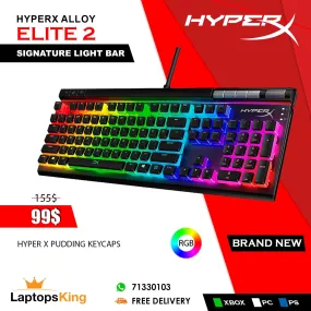 Hyperx Alloy Elite 2 Rgb Mechanical Gaming Keyboard (Brand New)