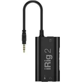 IK Multimedia IRIG 2 Guitar Interface For iPhone/iPad/Mac And Android