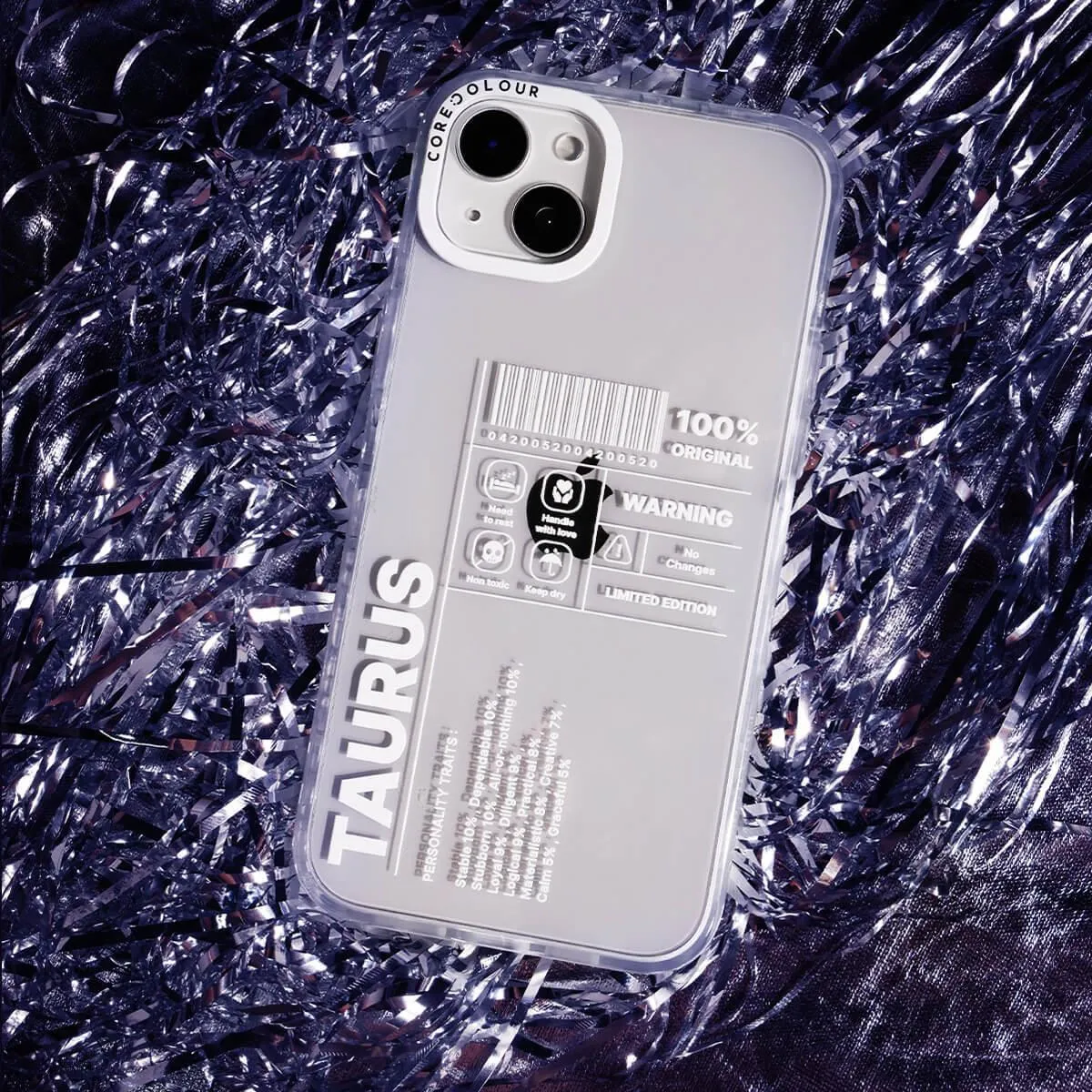 iPhone 12 Pro Max Warning Taurus Phone Case MagSafe Compatible
