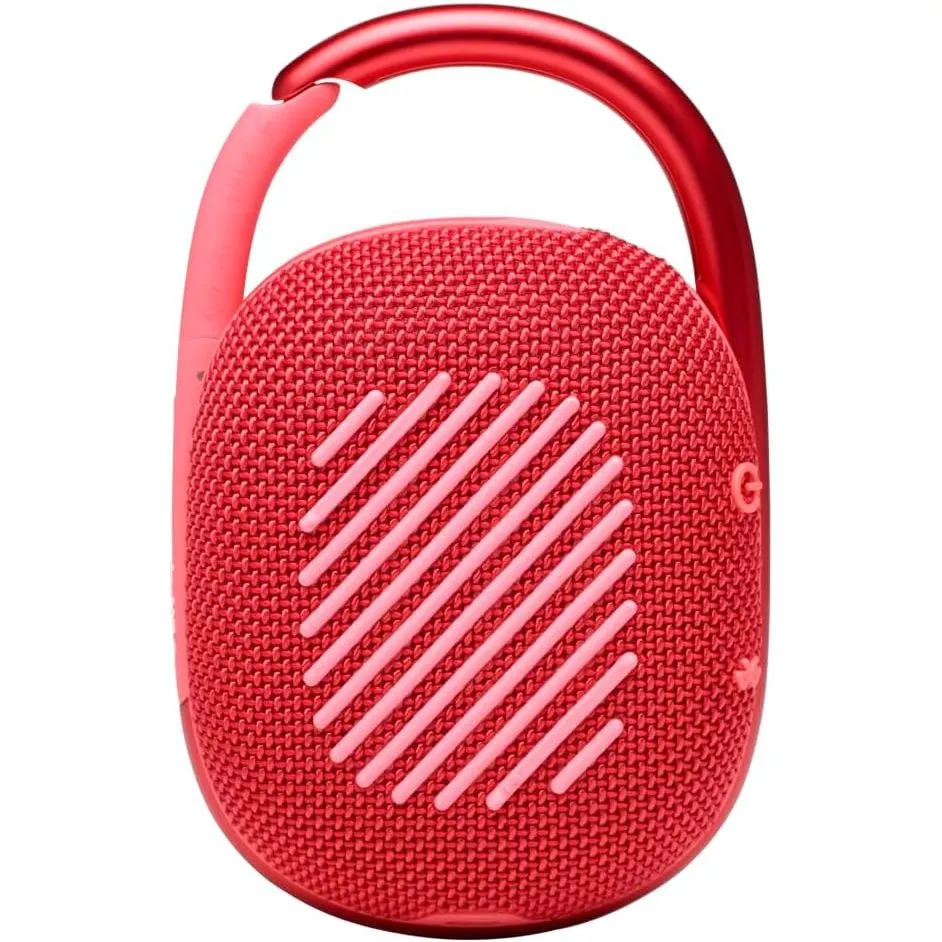 JBL Clip 4 Compact, Rugged, and Powerful Sound Portable Bluetooth Speaker - Red