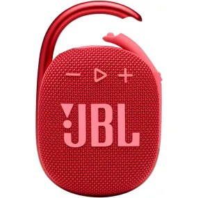 JBL Clip 4 Compact, Rugged, and Powerful Sound Portable Bluetooth Speaker - Red