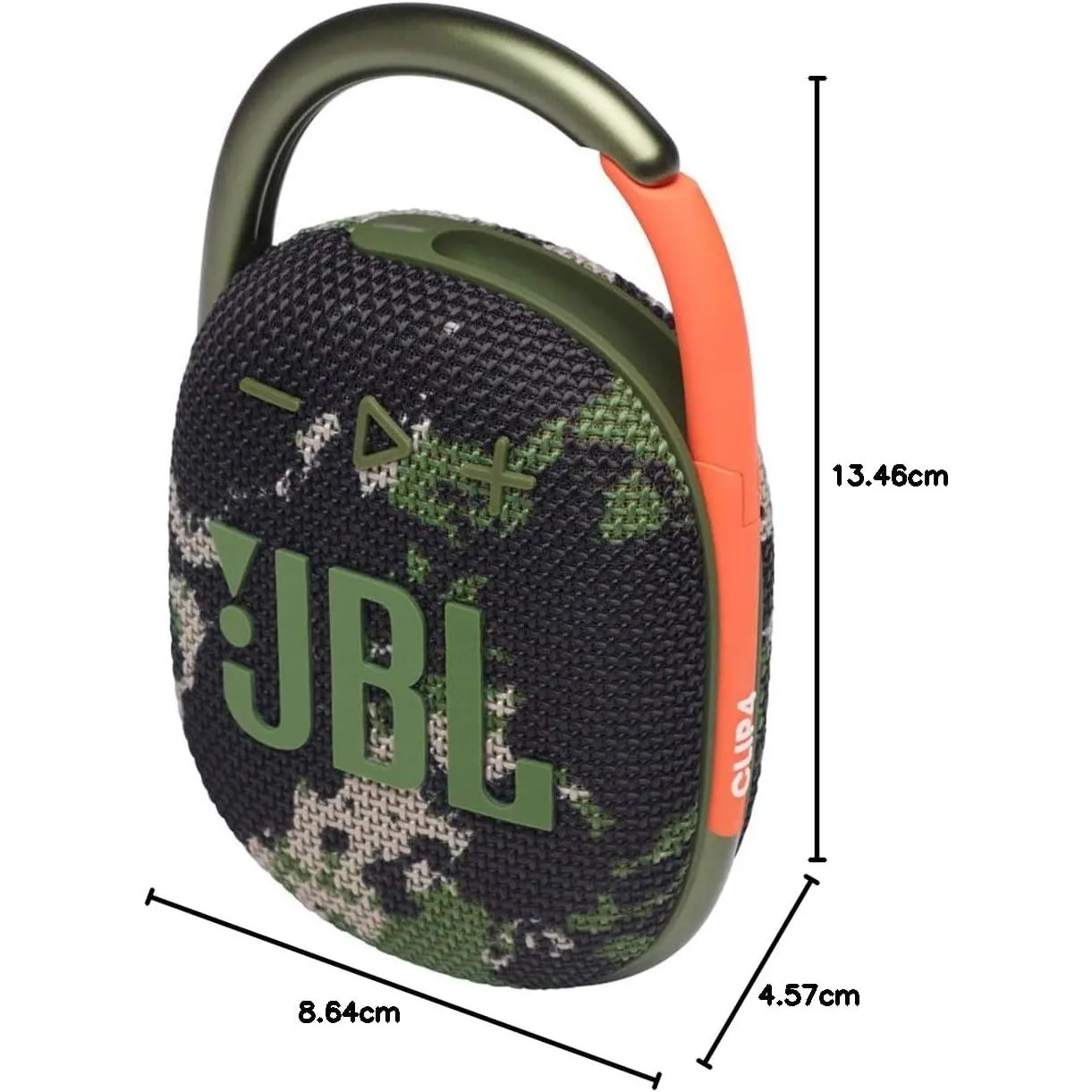 JBL Clip 4 Portable Mini Bluetooth Speaker - Camo