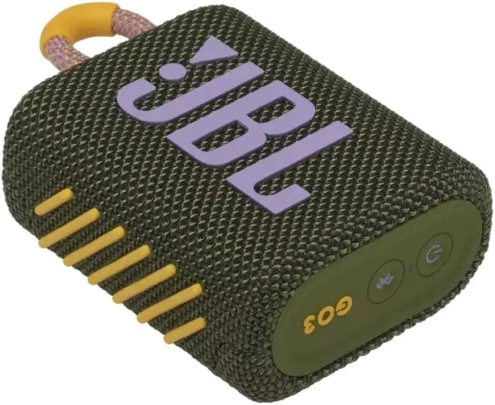 JBL Harman Go 3 Wireless Bluetooth Speaker Green - JBLGO3GRN