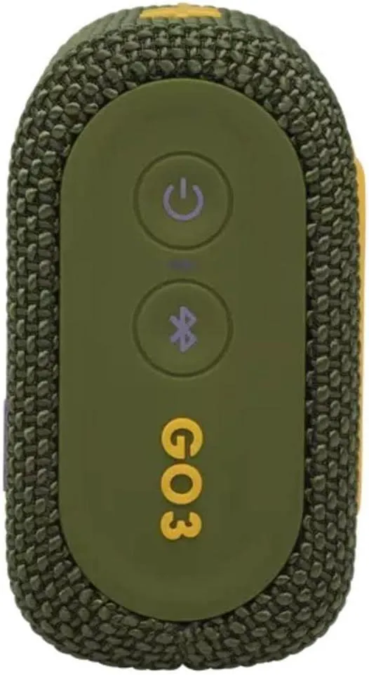 JBL Harman Go 3 Wireless Bluetooth Speaker Green - JBLGO3GRN