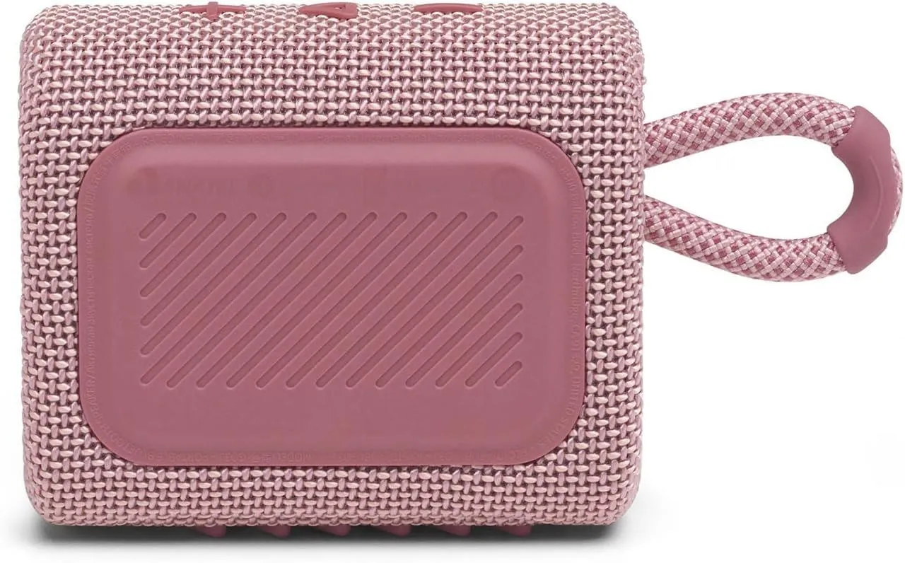 JBL Harman Go 3 Wireless Bluetooth Speaker Pink - JBLGO3PINK