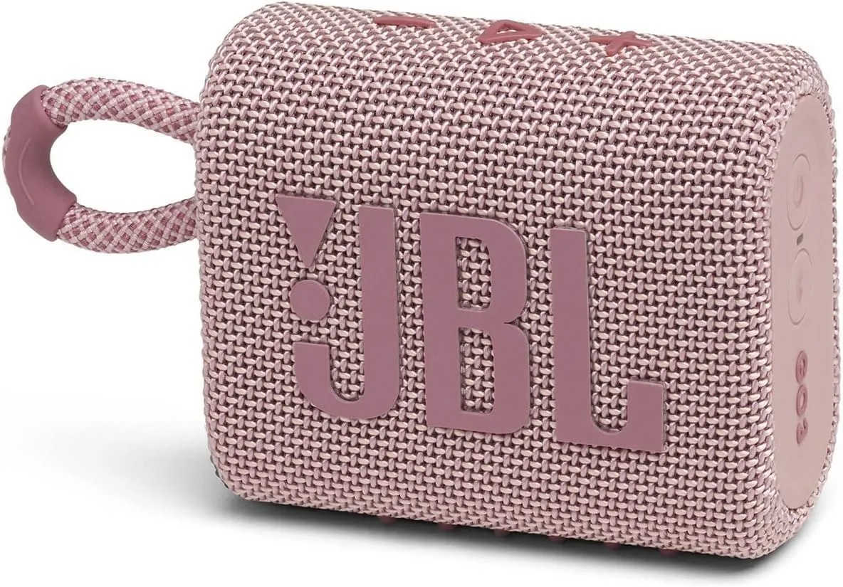 JBL Harman Go 3 Wireless Bluetooth Speaker Pink - JBLGO3PINK