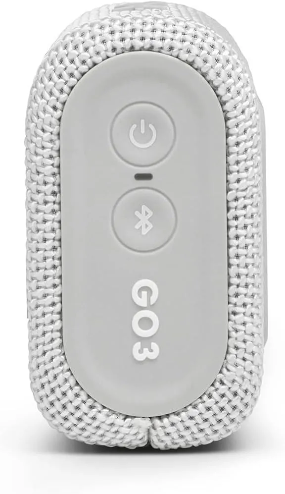 JBL Harman Go 3 Wireless Bluetooth Speaker White - JBLGO3WHT