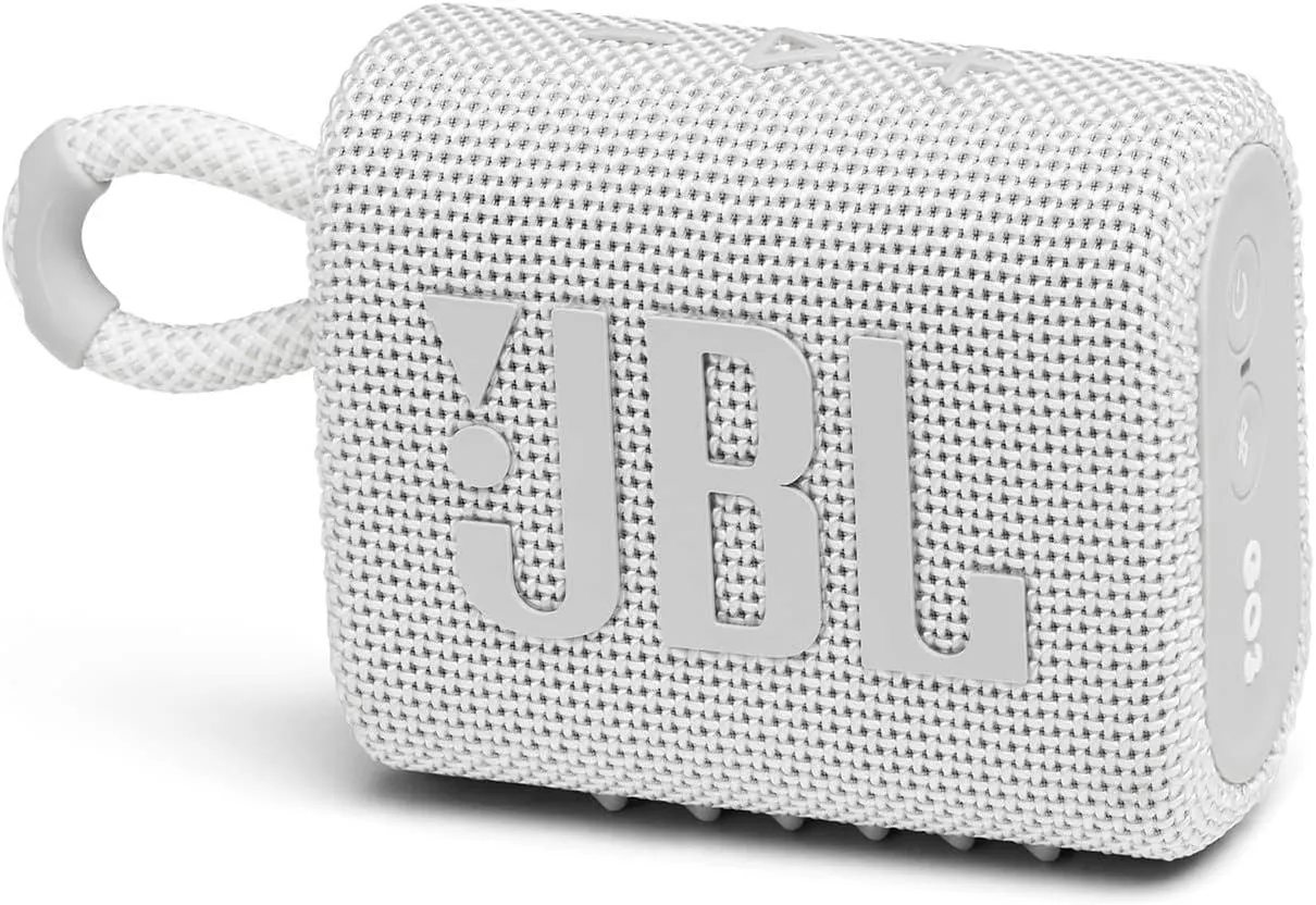 JBL Harman Go 3 Wireless Bluetooth Speaker White - JBLGO3WHT