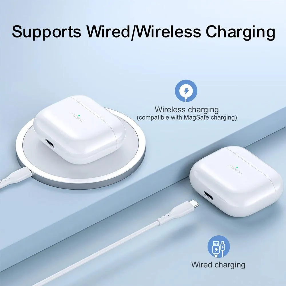 Joyroom JR-T03S Plus TWS Wireless Earbuds - White