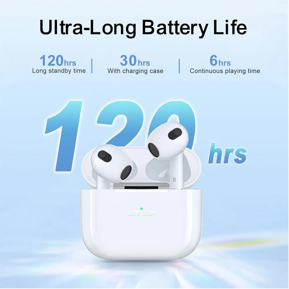 Joyroom JR-T03S Plus TWS Wireless Earbuds - White