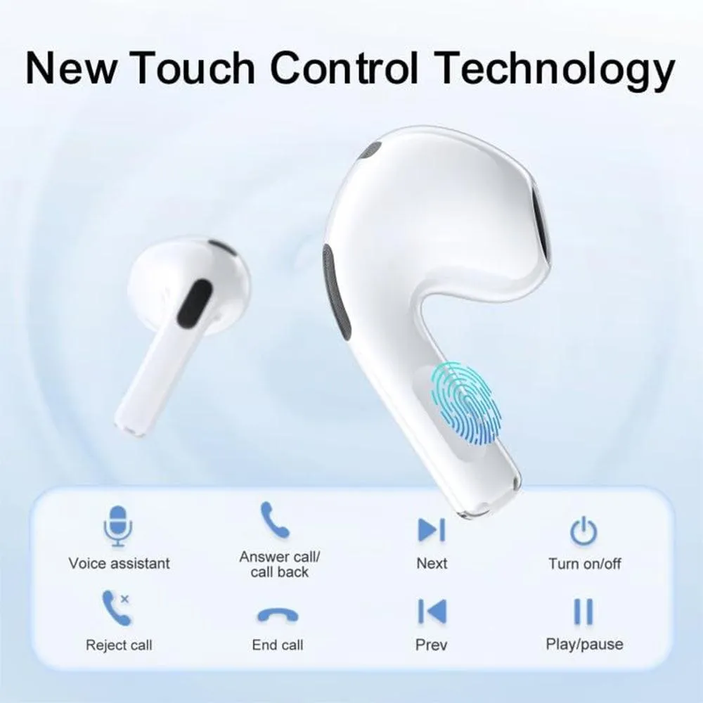 Joyroom JR-T03S Plus TWS Wireless Earbuds - White