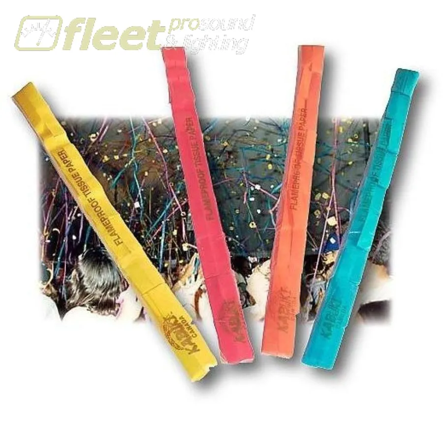 Kabuki Flameproof, Lightweight & Slow Falling Confetti - Speed Load - Light Blue