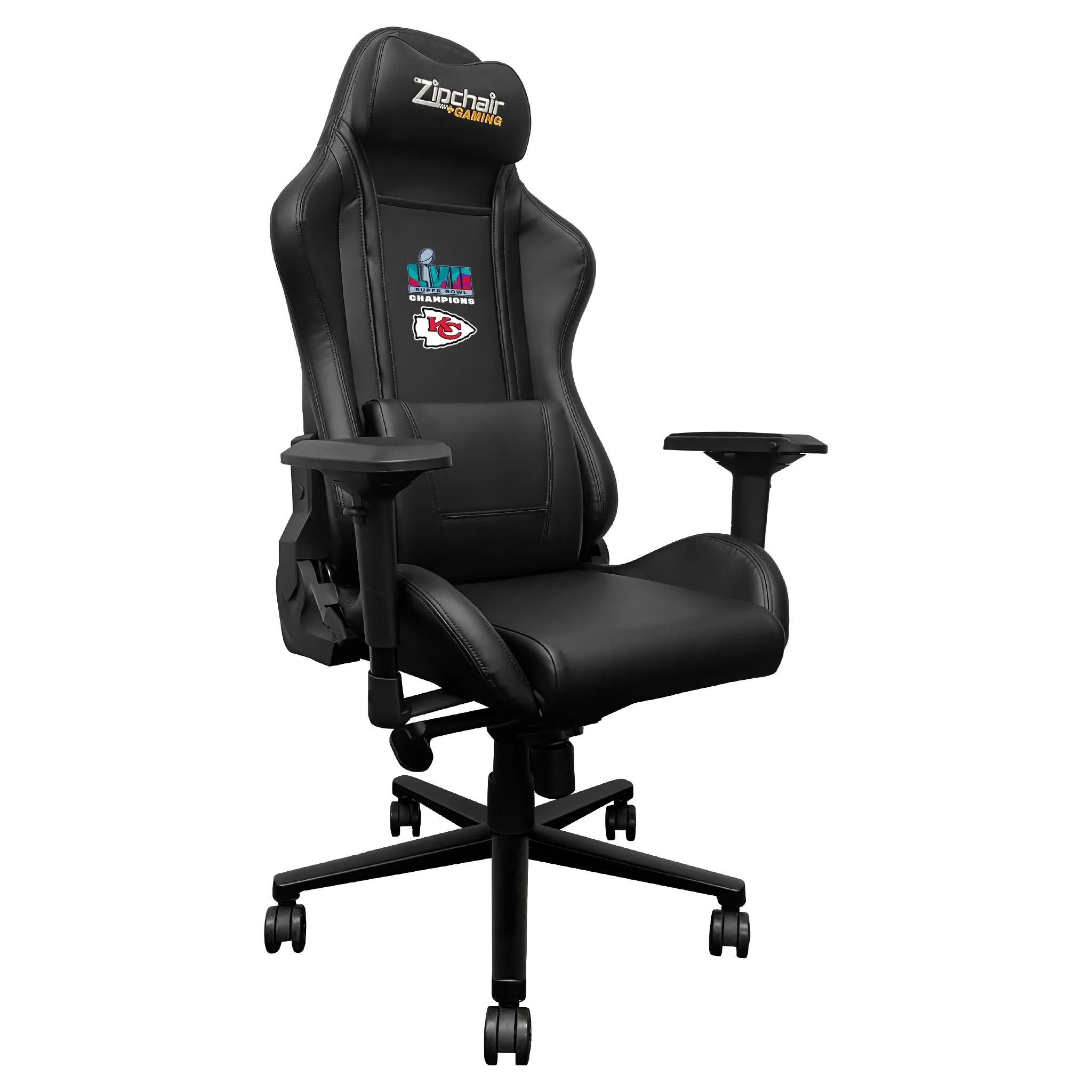 Kansas City Chiefs Super Bowl LVII Champions Logo Xpression Pro Gaming Chair