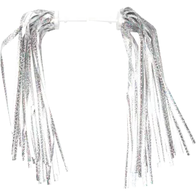 Kid's Bike Streamers Silver-Platinum