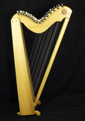 Kit - ParaHarp 34LS Lever Harp Kit with WOOD, Coming Thursday, January 2, 2025!