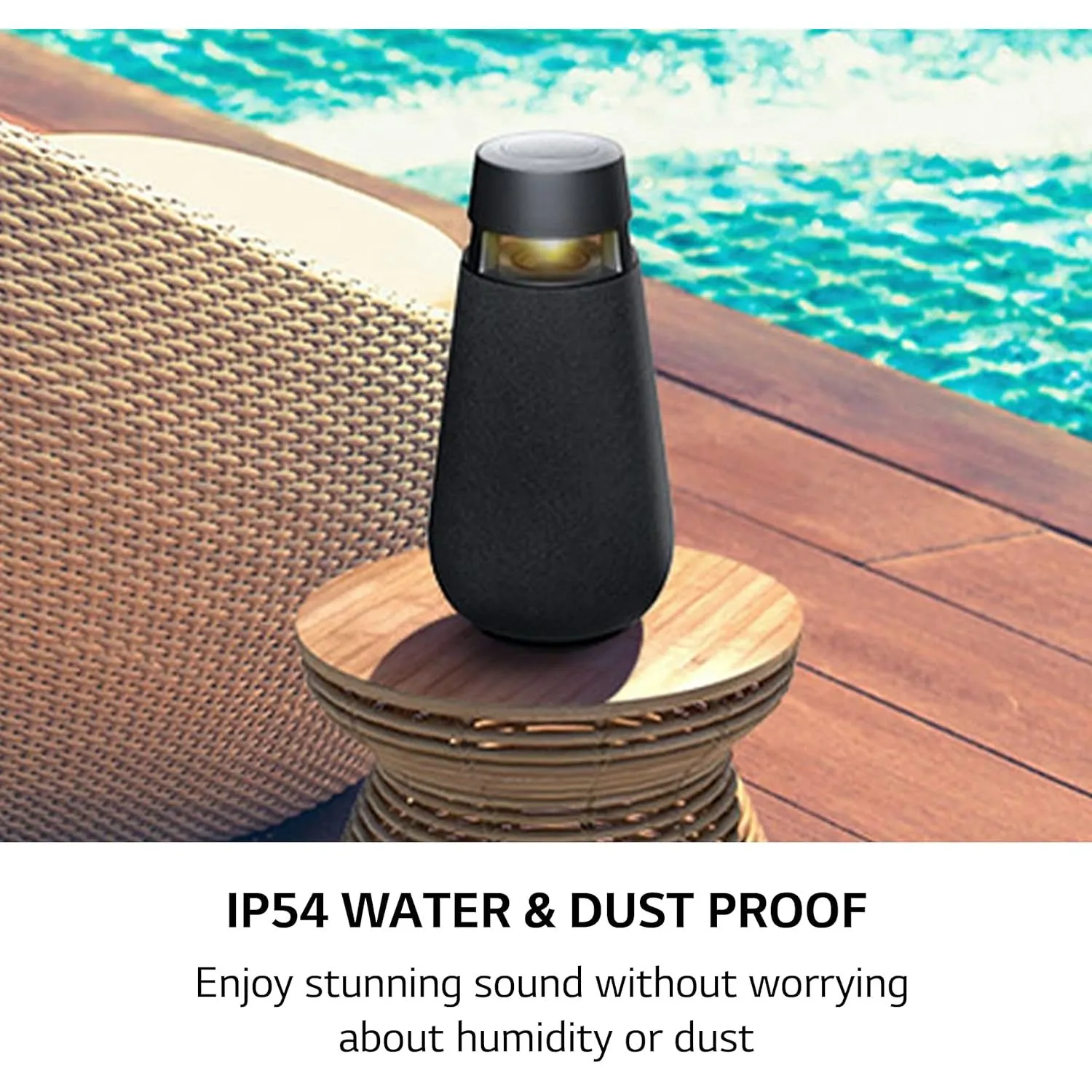 LG X03QBK Xboom 360 Portable Speaker