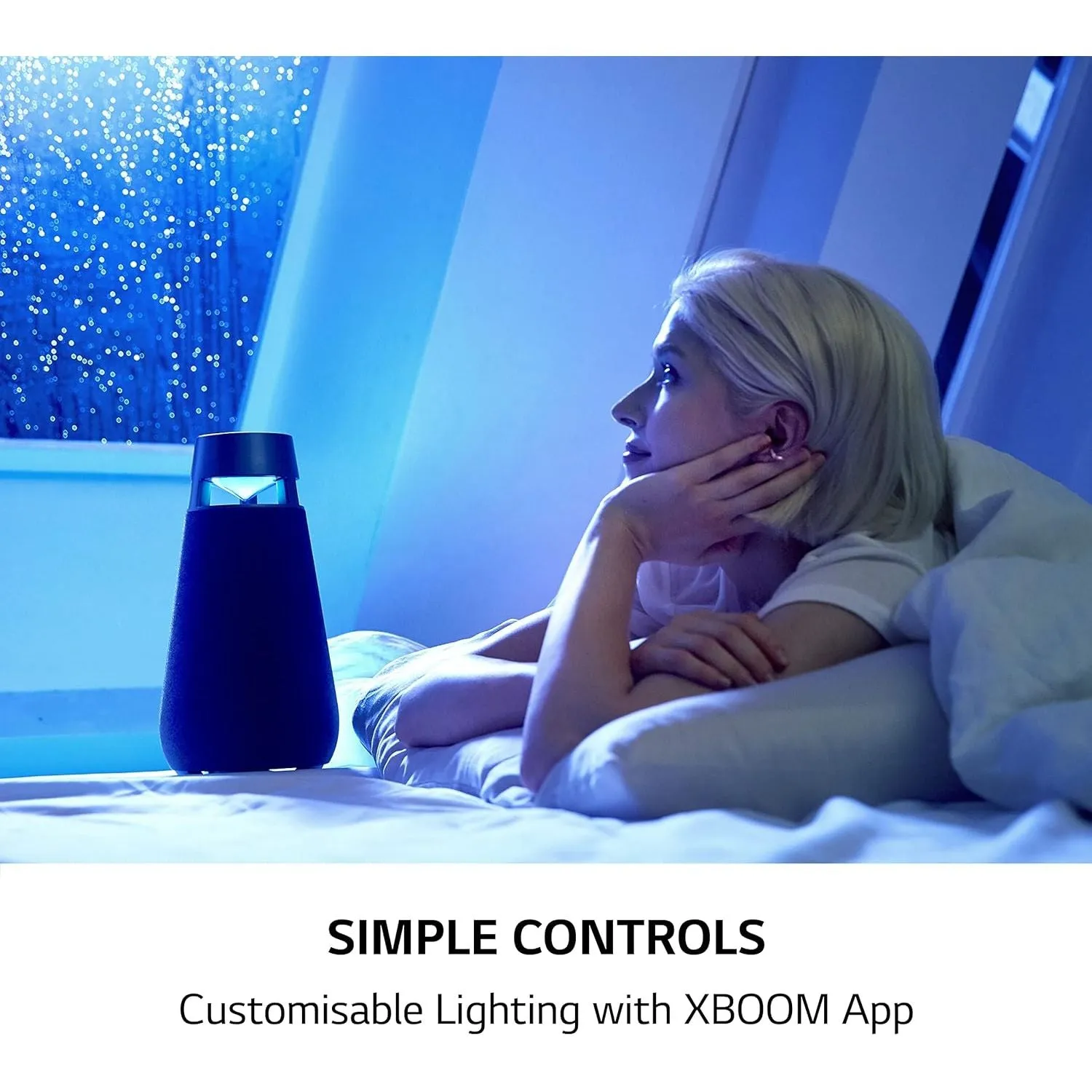 LG X03QBK Xboom 360 Portable Speaker