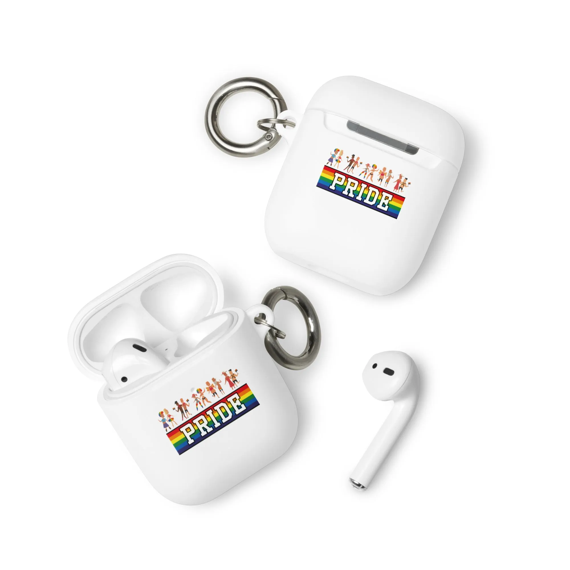 LGBTQ Pride Rubber Case for Apple AirPods - Pride Parade