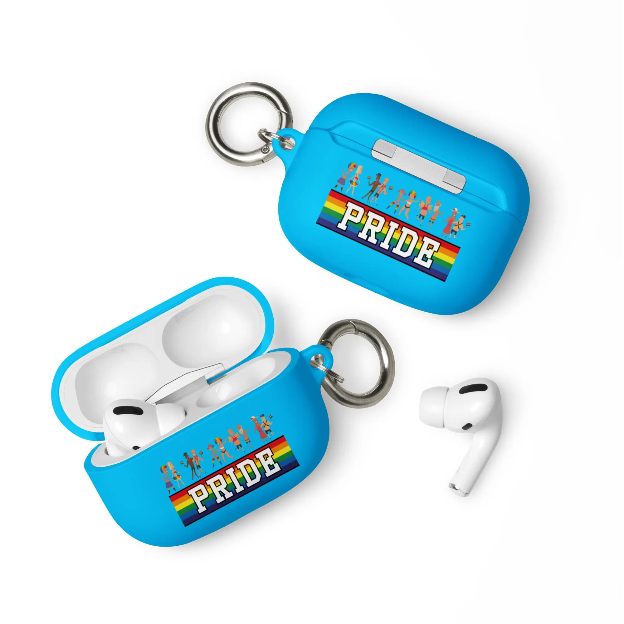 LGBTQ Pride Rubber Case for Apple AirPods - Pride Parade
