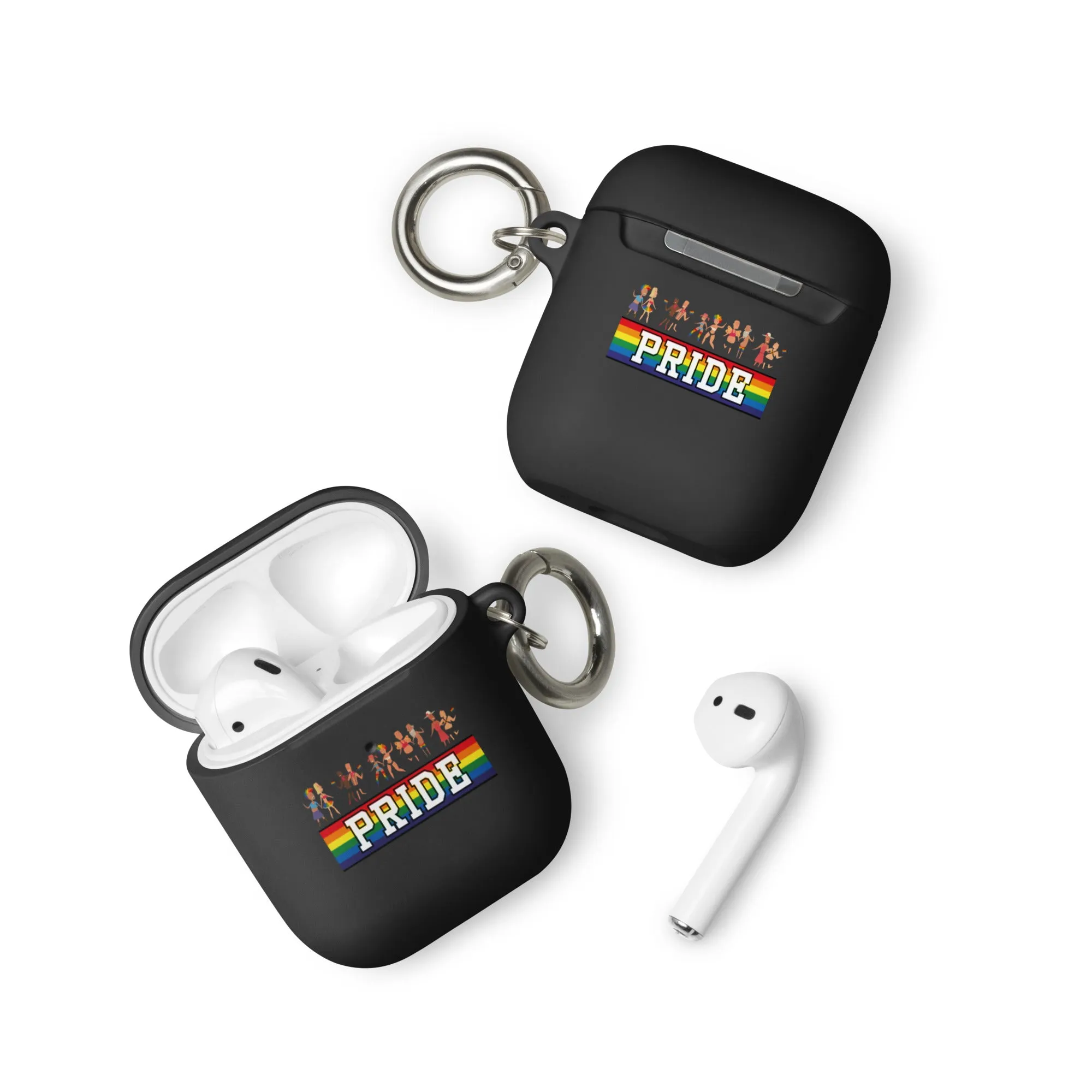 LGBTQ Pride Rubber Case for Apple AirPods - Pride Parade